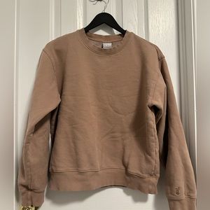 Aritzia TNA Cozy Fleece Perfect Crew Sweatshirt Size Medium